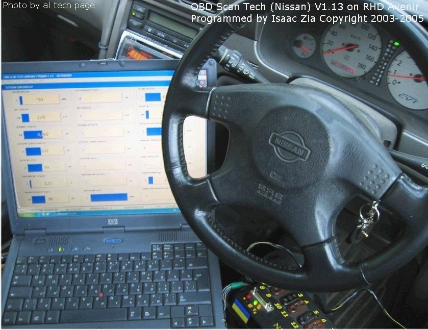 OBD SCAN TECH (NISSAN) V1.13 - Programmed by Mr. Isaac Zia
