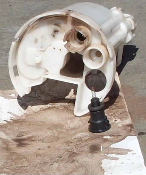 Very dirty fuel filter - long file