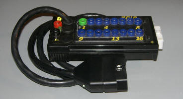 Breakout Box for reading MIL-codes without ScanTools (by J1962 connector)