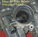 MAF located in Air Filter Cover ((on 2NZ-FE)