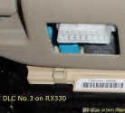 OBDII DLC on RX330 ('04)