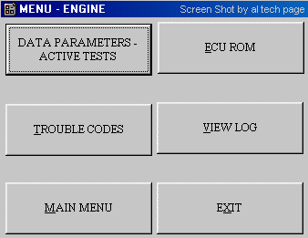 Engine Menu