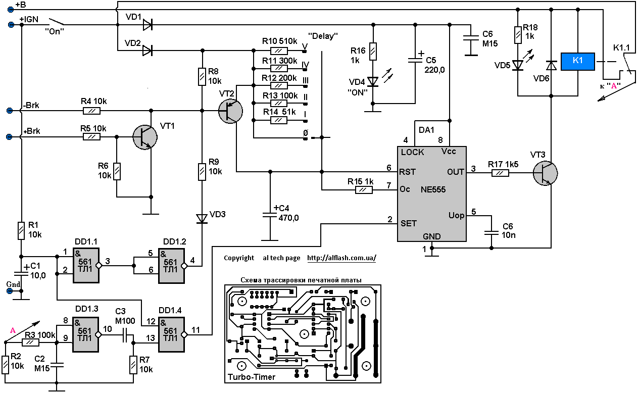 Timers Wiring Diagram